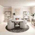 Mezzanine - Round Light Gray Dining Table By Art Furniture - Image 5