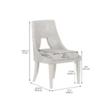 Mezzanine - Light Gray Side Chair Set of 2 By Art Furniture - Image 4