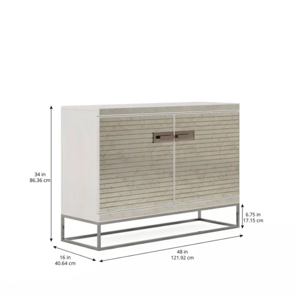 Mezzanine - Light Gray Hall Chest By Art Furniture - Image 5