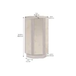 Mezzanine - Light Gray Spot Table By Art Furniture - Image 3