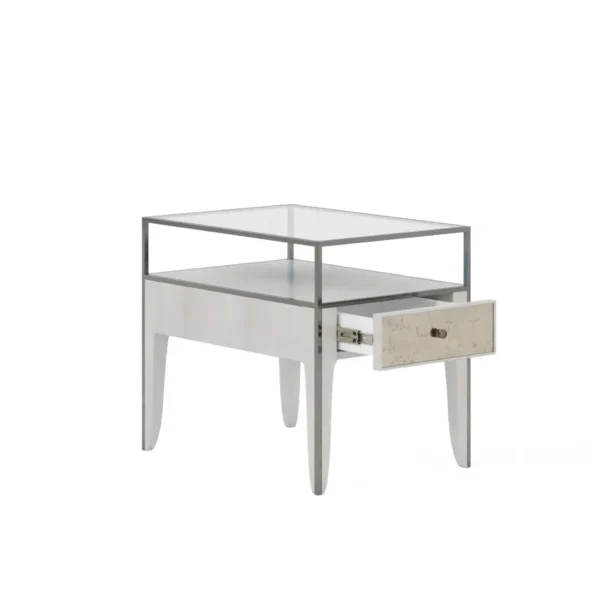 Mezzanine - Light Gray End Table By Art Furniture - Image 2
