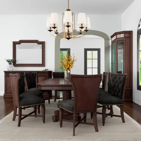 Revival Upholstery Back Side Chair Set of 2 By Art Furniture - Image 6