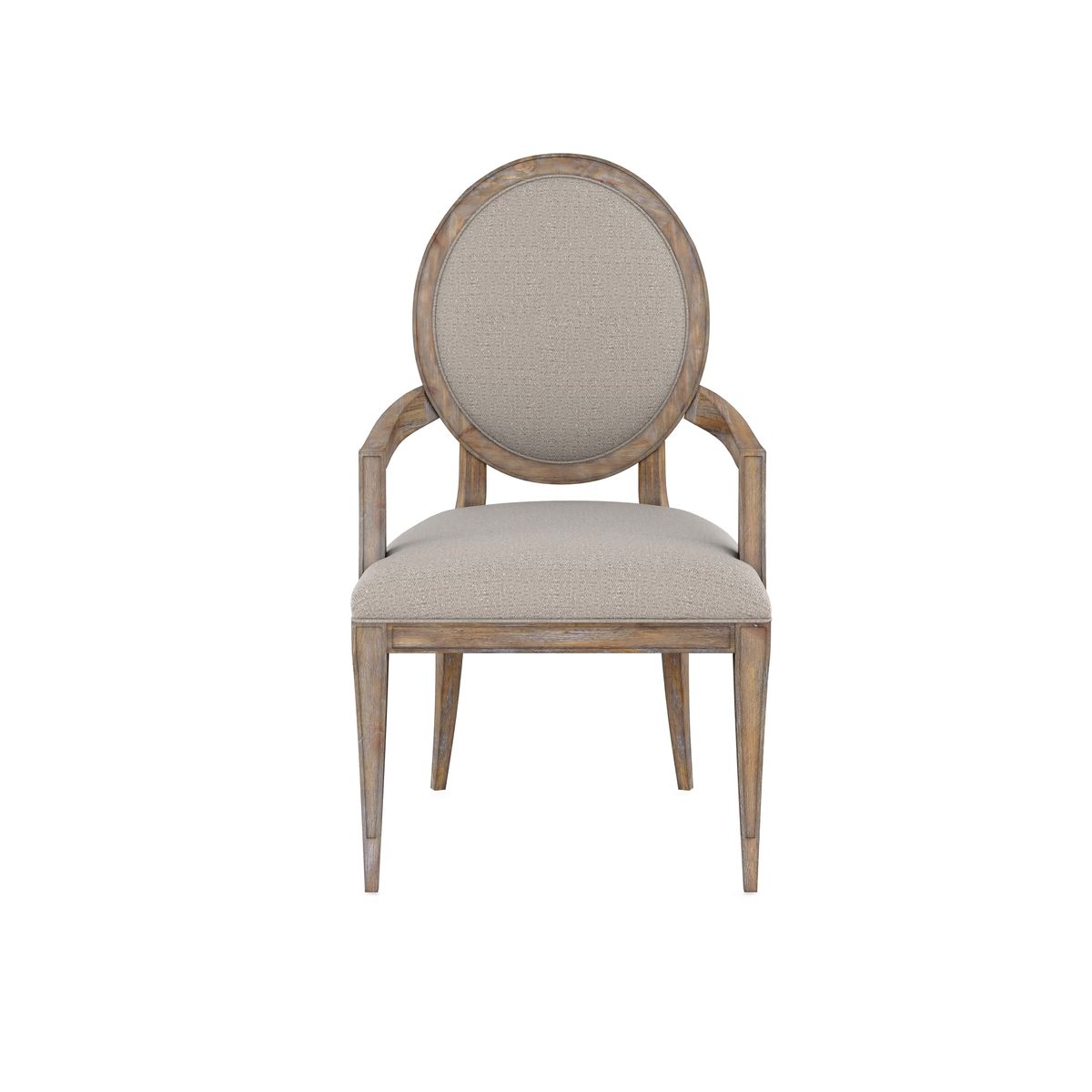 Architrave-Oval Almond Arm Chair By Art Furniture