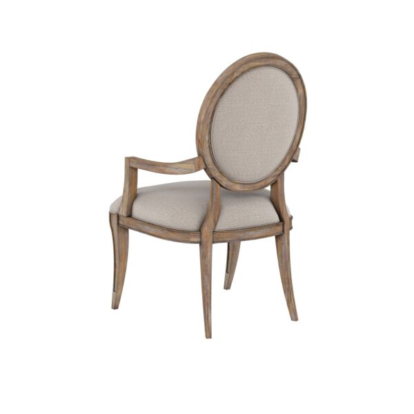 Architrave-Oval Almond Arm Chair By Art Furniture 8