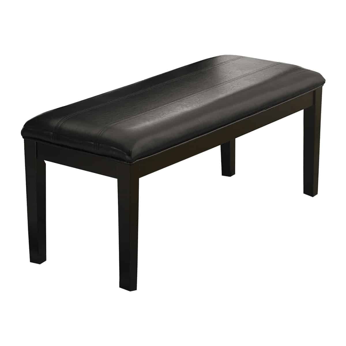 Dark espresso Cristo Collection Bench By Homelegance