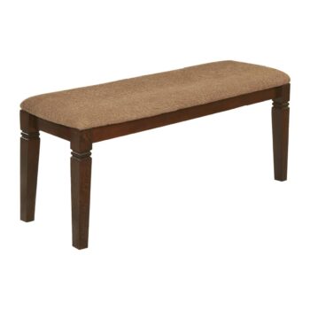 espresso Devlin Collection Bench By Homelegance
