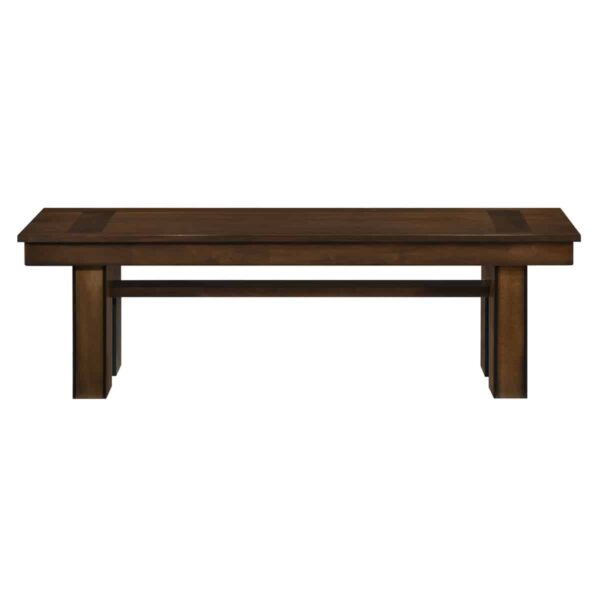 Walnut Sedley Collection Bench By Homelegance 8