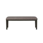 Gray Finish Baresford Collection Bench By Homelegance Dining Chair & Bench Mobilia Cleopatra 9 Gray Finish Baresford Collection Bench By Homelegance 9