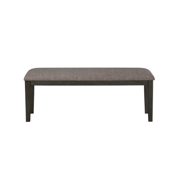 Gray Finish Baresford Collection Bench By Homelegance 6