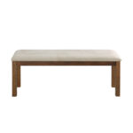 Brown Finish Bonner Collection Bench By Homelegance Dining Chair & Bench Mobilia Cleopatra 13 Brown Finish Bonner Collection Bench By Homelegance 13