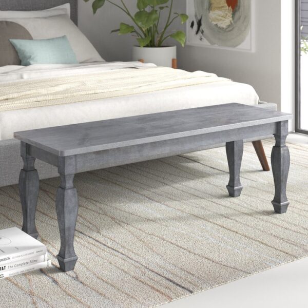 5520-13 48” gray and coffee Bench By Homelegance 7