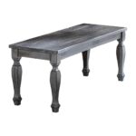 5520-13 48” gray and coffee Bench By Homelegance 9