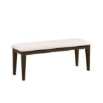 dark brown Makah Collection Bench By Homelegance Dining Chair & Bench Mobilia Cleopatra 13 dark brown Makah Collection Bench By Homelegance 13