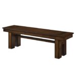 Walnut Sedley Collection Bench By Homelegance Dining Chair & Bench Mobilia Cleopatra 14 Walnut Sedley Collection Bench By Homelegance 14