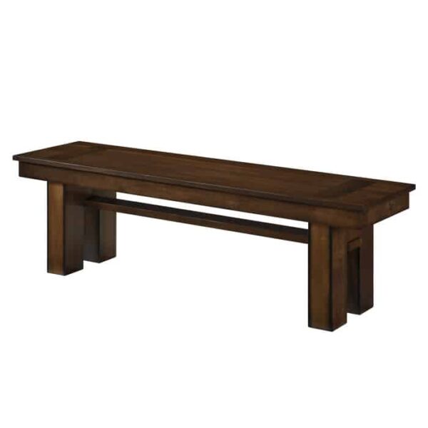 Walnut Sedley Collection Bench By Homelegance 9