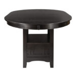 The dark cherry Junipero Collection Counter Hight table By Homelegance 15