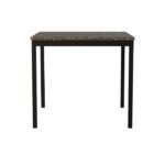 Black metal Counter Height Table , Faux Marble Tempe Collection By Homelegance 24