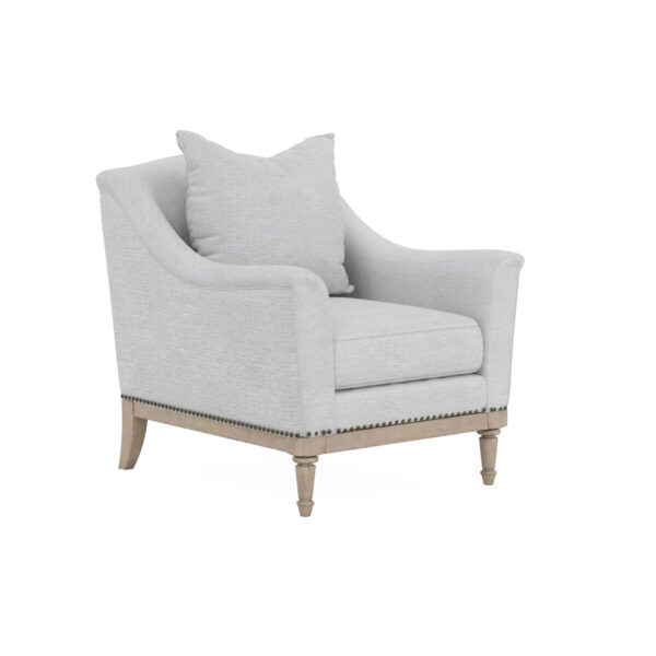 Magritte Gray Lounge Chair Flax By Art Furniture 6