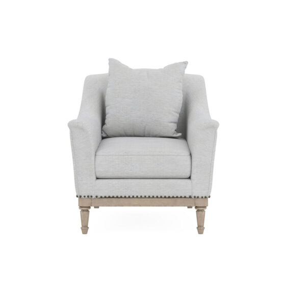 Magritte Gray Lounge Chair Flax By Art Furniture 7