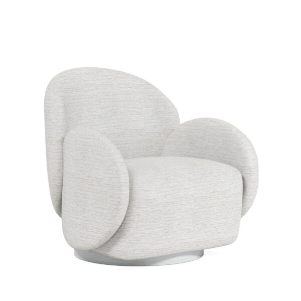 Rothko Fabric Swivel Chair By Art Furniture 6