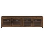 Rectangular TV Console with Glass Doors 736293 by Coaster Furniture TV Consoles & Entertainment Centers Mobilia Cleopatra 14 Rectangular TV Console with Glass Doors 736293 by Coaster Furniture 14