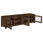 Rectangular TV Console with Glass Doors 736293 by Coaster Furniture TV Consoles & Entertainment Centers Mobilia Cleopatra 16 Rectangular TV Console with Glass Doors 736293 by Coaster Furniture 16