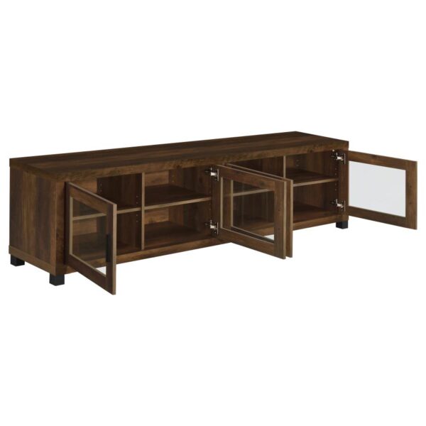 Rectangular TV Console with Glass Doors 736293 by Coaster Furniture 11