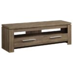 Elkton 2-drawer TV Console Weathered Brown 701975 by Coaster Furniture 10