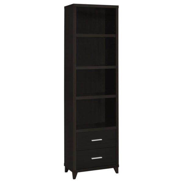 Lewes 4-piece Entertainment Center Cappuccino by 700881-S4 Coaster Furniture 13
