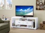 Darien 2-drawer Rectangular TV Console White by 700113 Coaster Furniture 10