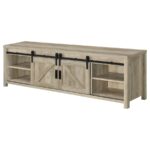Madra Rectangular TV Console with 2 Sliding Doors 736263 by Coaster Furniture 21