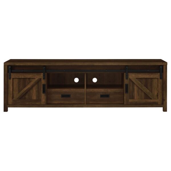 Madra Rectangular TV Console with 2 Sliding Doors 736273 by Coaster Furniture 14