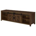 Madra Rectangular TV Console with 2 Sliding Doors 736273 by Coaster Furniture 24