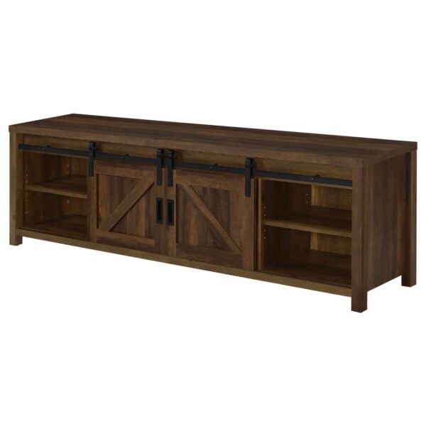 Madra Rectangular TV Console with 2 Sliding Doors 736273 by Coaster Furniture 16