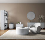 Rothko Fabric Swivel Chair By Art Furniture 7