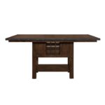 Dark brown Schleiger Collection Counter Height Table W/Storage & Extension By Homelegance Luxury Dining Tables Mobilia Cleopatra 9 Dark brown Schleiger Collection Counter Height Table W/Storage & Extension By Homelegance 9