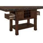 Dark brown Schleiger Collection Counter Height Table W/Storage & Extension By Homelegance Luxury Dining Tables Mobilia Cleopatra 11 Dark brown Schleiger Collection Counter Height Table W/Storage & Extension By Homelegance 11