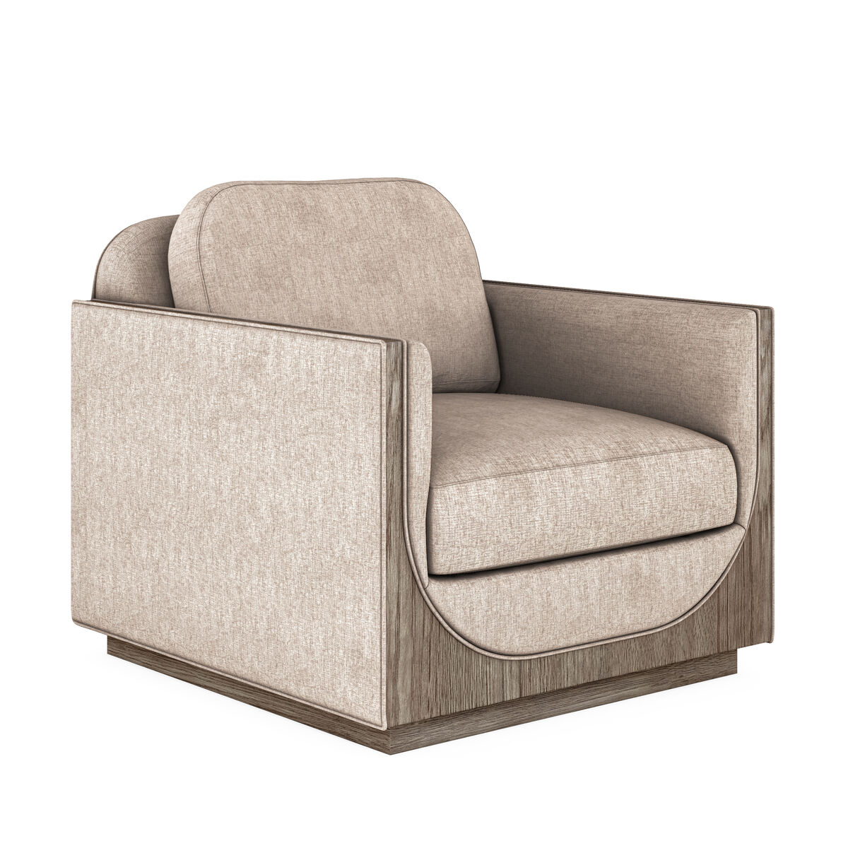 Bastion Brown Lounge Chair H-Silver By Art Furniture 7