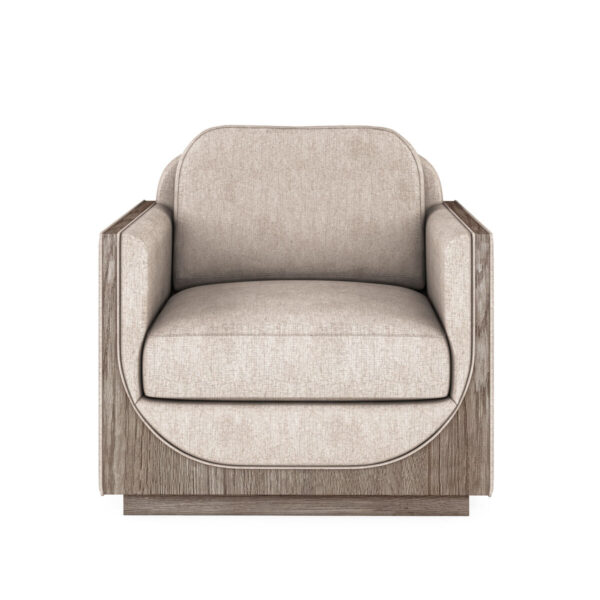 Bastion Brown Lounge Chair H-Silver By Art Furniture 8