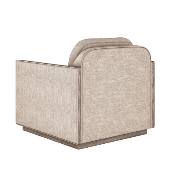 Bastion Brown Lounge Chair H-Silver By Art Furniture 9