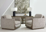 Bastion Brown Lounge Chair H-Silver By Art Furniture Living Chairs Mobilia Cleopatra 14 Bastion Brown Lounge Chair H-Silver By Art Furniture 14