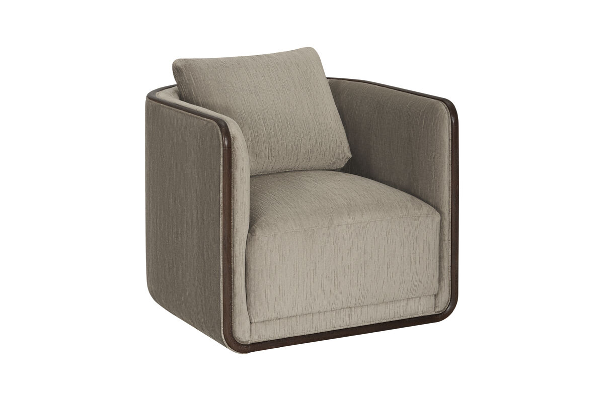 Brown Sagrada Swivel Chair N-Otter By Art Furniture