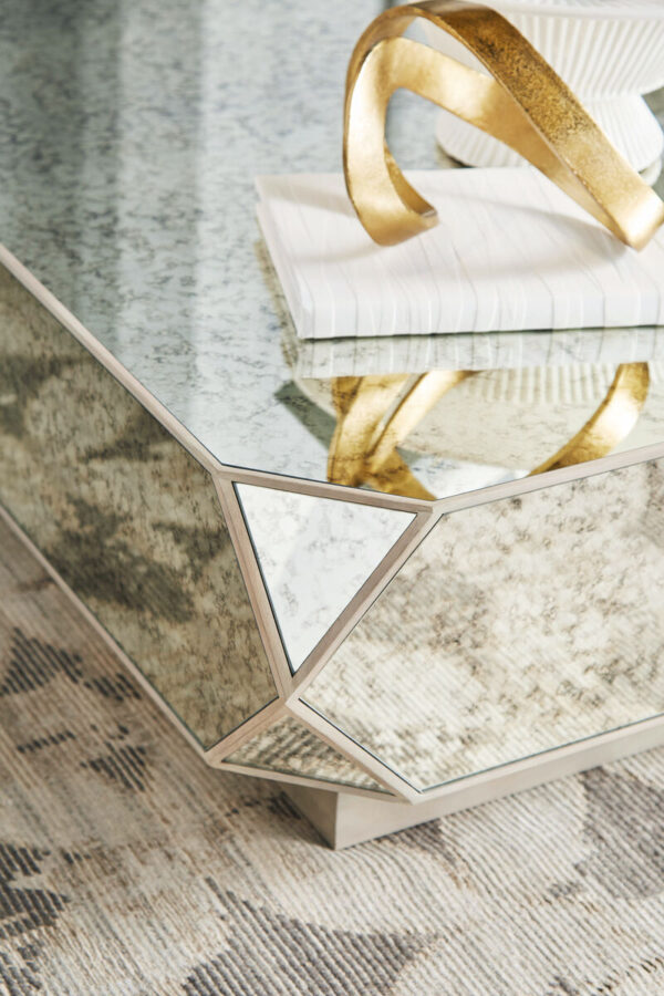 Mezzanine – Light Gray Square Cocktail Table By Art Furniture 9