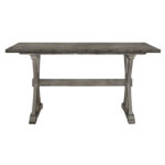 Gray Amsonia Collection Counter Height Table By Homelegance 15