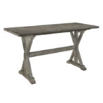 Gray Amsonia Collection Counter Height Table By Homelegance 16