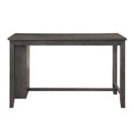 Gray Timbre Collection Counter Height Table By Homelegance 13