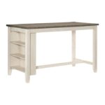 Antique White Timbre Collection Counter Height Table By Homelegance Luxury Dining Tables Mobilia Cleopatra 12 Antique White Timbre Collection Counter Height Table By Homelegance 12
