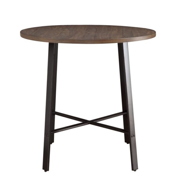 Brown Chevre Collection Round Counter Height Table By Homelegance 6