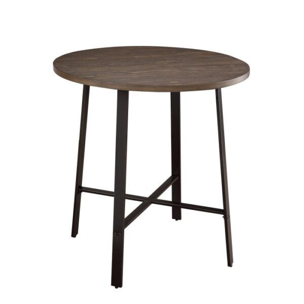 Brown Chevre Collection Round Counter Height Table By Homelegance 7