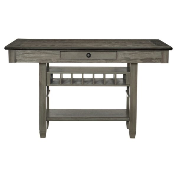 Gray Granby Collection Counter Height table By Homelegance 9